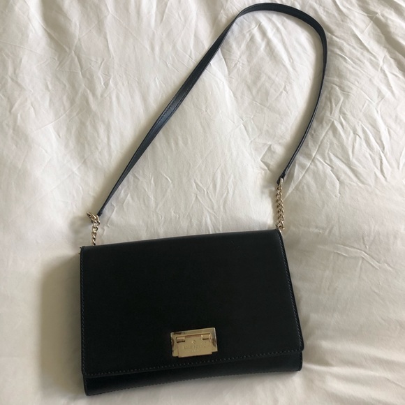 Kate Spade Black Clutch Shoulder Bag - Picture 1 of 4